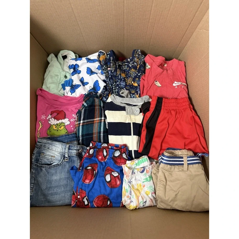 Lot‎ of 80 Mixed Baby And Toddler Clothing ( See Description)